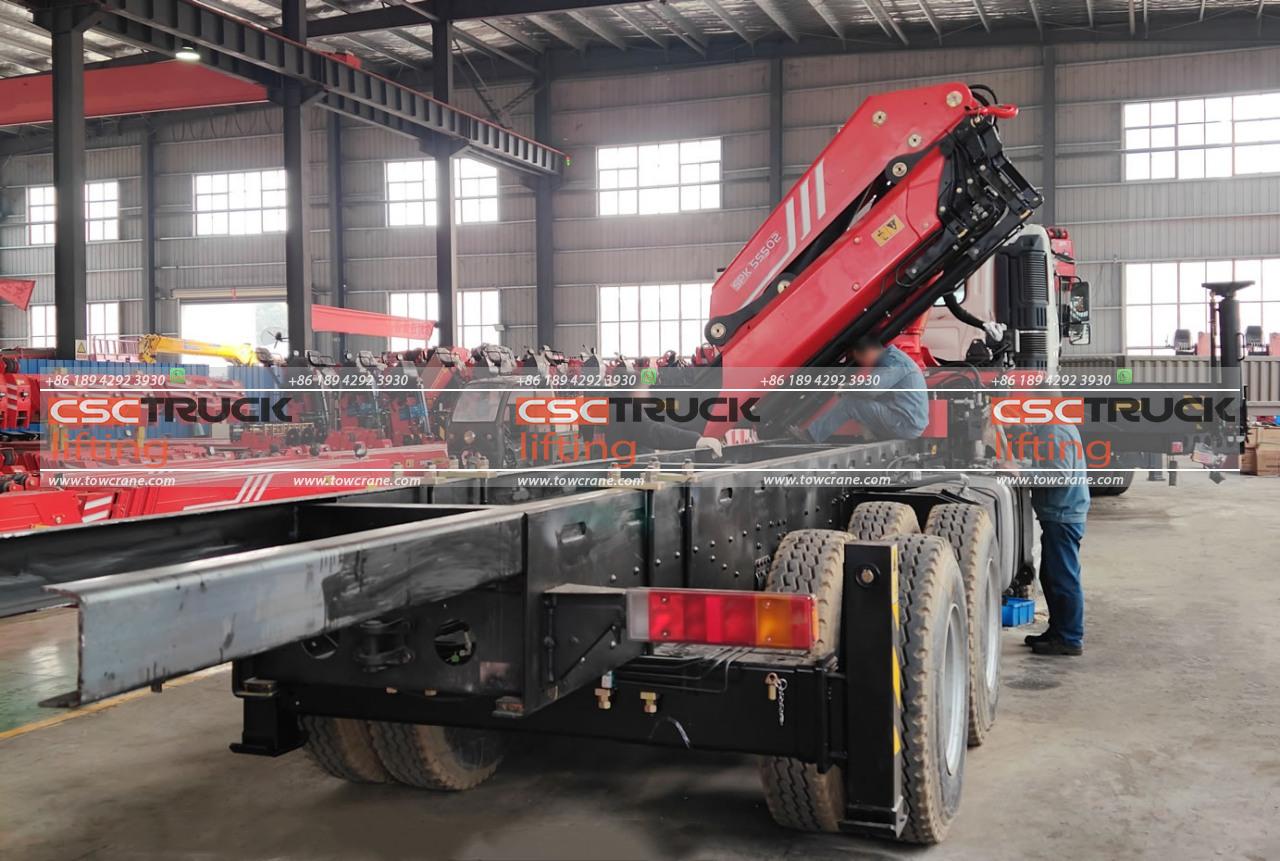 HINO 20 טון קנוקל בום קריין (4) HINO 20 Ton Knuckle Boom Crane (4)