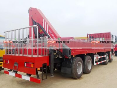 6 Ton 10 Wheelers Knuckle Boom Crane (5)