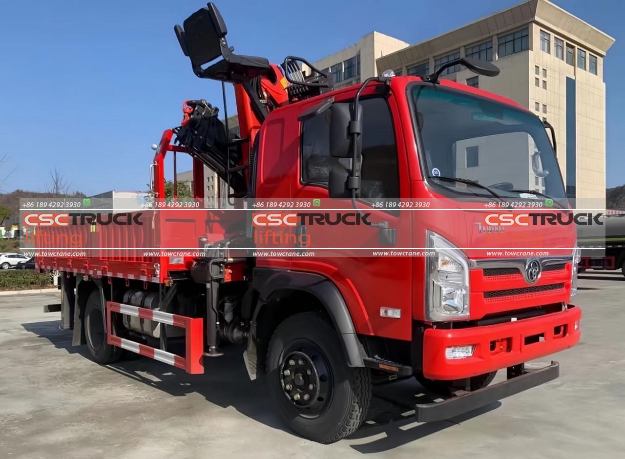 6 Nā huila 6 Ton Knuckle Boom Crane (2) 6 Wheelers 6 Ton Knuckle Boom Crane (2)