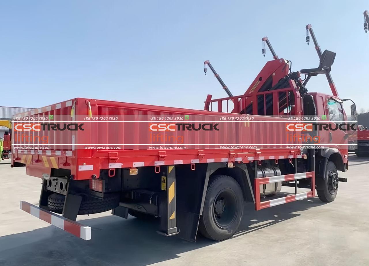 6 Nā huila 6 Ton Knuckle Boom Crane (4) 6 Wheelers 6 Ton Knuckle Boom Crane (4)