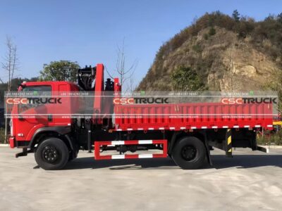 6 Wheelers 6 Ton Knuckle Boom Crane (5)