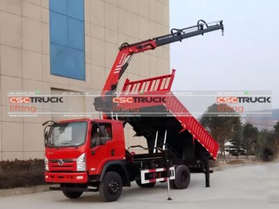 6 Wheelers 6 Ton Knuckle Boom Crane (7)
