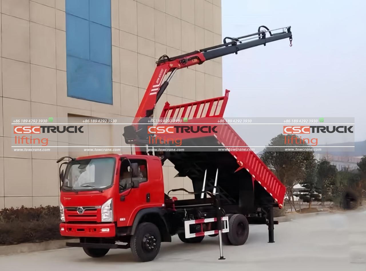 6 Nā huila 6 Ton Knuckle Boom Crane (7) 6 Wheelers 6 Ton Knuckle Boom Crane (7)