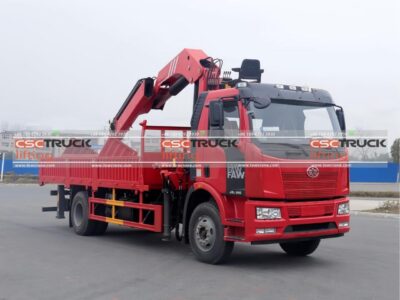 6 Wheelers 9 Ton Knuckle Boom Crane (3)