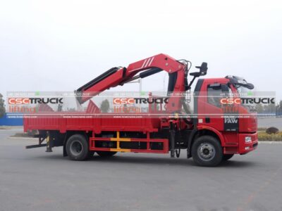 6 Wheelers 9 Ton Knuckle Boom Crane (4)