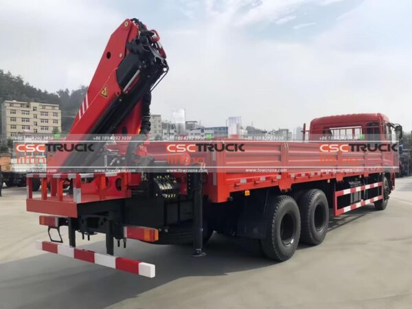 7 Ton 10 Wheelers Knuckle Boom Crane (2)