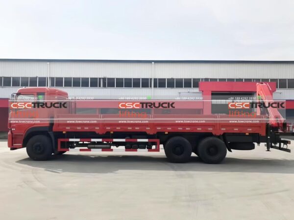 7 Ton 10 Wheelers Knuckle Boom Crane (3)