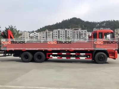 7 Ton 10 Wheelers Knuckle Boom Crane (4)