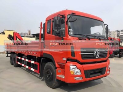 7 Ton 10 Wheelers Knuckle Boom Crane