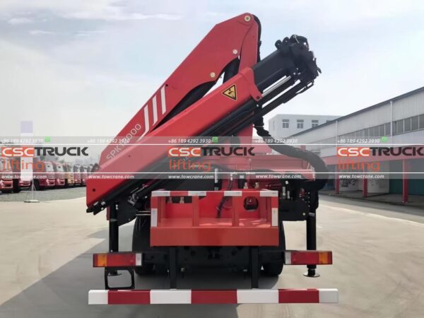 7 Ton 10 Wheelers Knuckle Boom Crane (6)