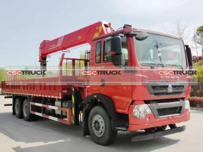HOWO 14 Ton Truck Telescopic Crane (2)