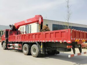 HOWO 14 Ton Truck Telescopic Crane (3)
