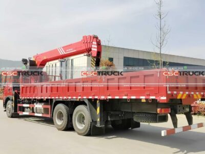 HOWO 14 Ton Truck Telescopic Crane (3)
