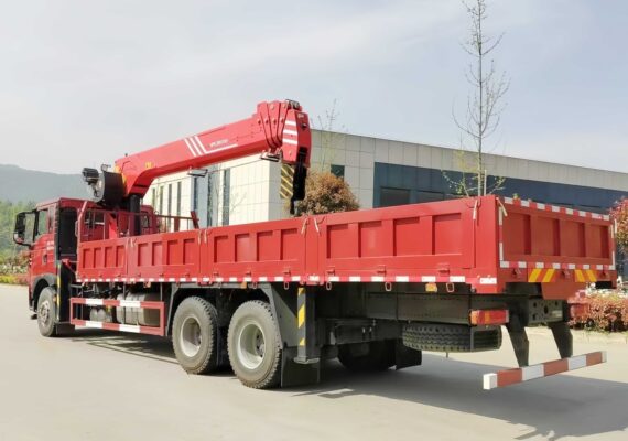 HOWO 14 Ton Truck Telescopic Crane (3)