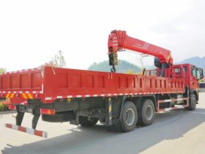 HOWO 14 Ton Truck Telescopic Crane (4)