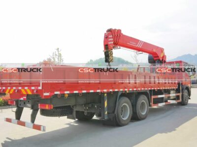 HOWO 14 Ton Truck Telescopic Crane (4)