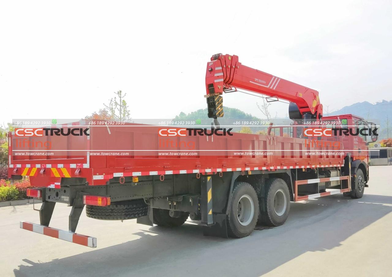 HOWO 14 Grúa telescópica u kisbuuts'o' tonelada (4) HOWO 14 Ton Truck Telescopic Crane (4)