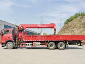 HOWO 14 Ton Truck Telescopic Crane (5)