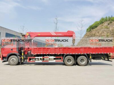 HOWO 14 Ton Truck Telescopic Crane (5)