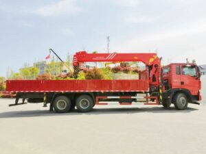 HOWO 14 Ton Truck Telescopic Crane (6)