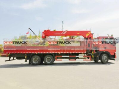 HOWO 14 Ton Truck Telescopic Crane (6)