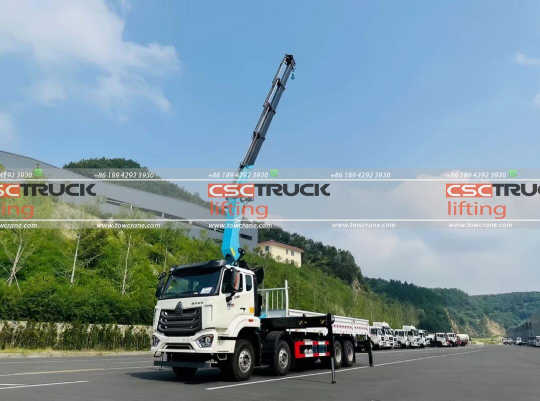 Hamo 16 Ton Knuckle Boom Crane