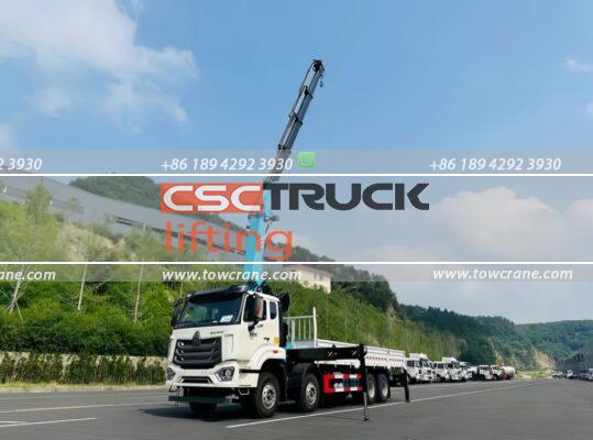 HOWO 16 Тонний кран з поворотною стрілою