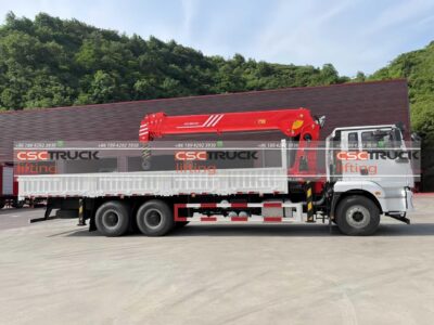 SHACMAN 14 Ton Truck Telescopic Crane (4)