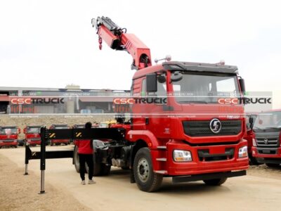 SHACMAN 16 Ton Knuckle Boom Crane (2)