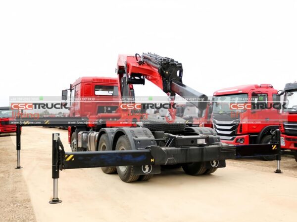 SHACMAN 16 Ton Knuckle Boom Crane (4)