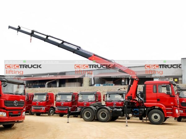 SHACMAN 16 Ton Knuckle Boom Crane (5)