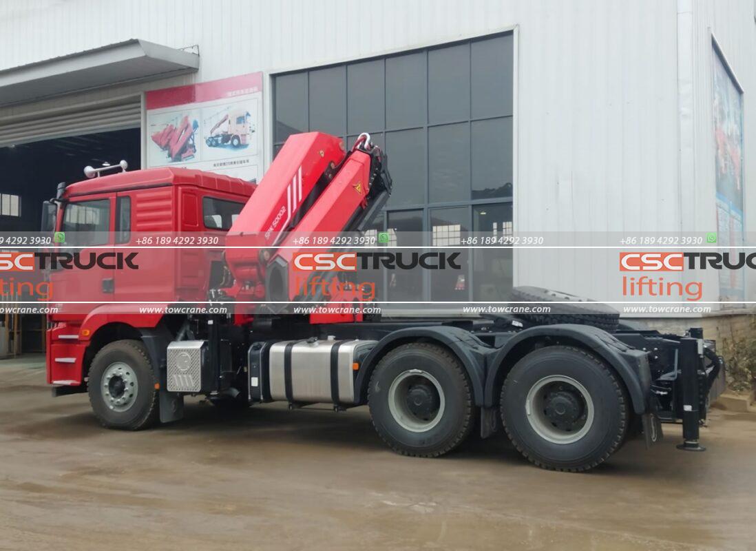 Shacman 16 Ton Knuckle Boom Crane (7)
