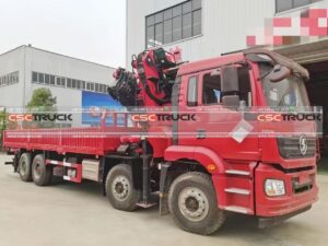 Shacman 20 Ton knuckle boom crane (2)