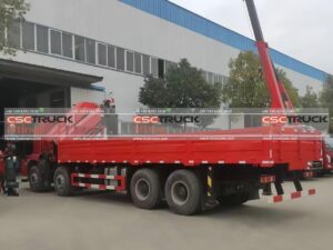 Shacman 20 Ton knuckle boom crane (4)