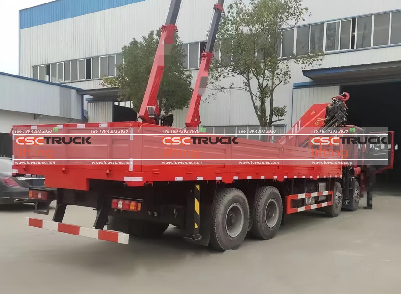 SHACMAN 20 Ton Knuckle Boom Crane (6) SHACMAN 20 Ton Knuckle Boom Crane (6)