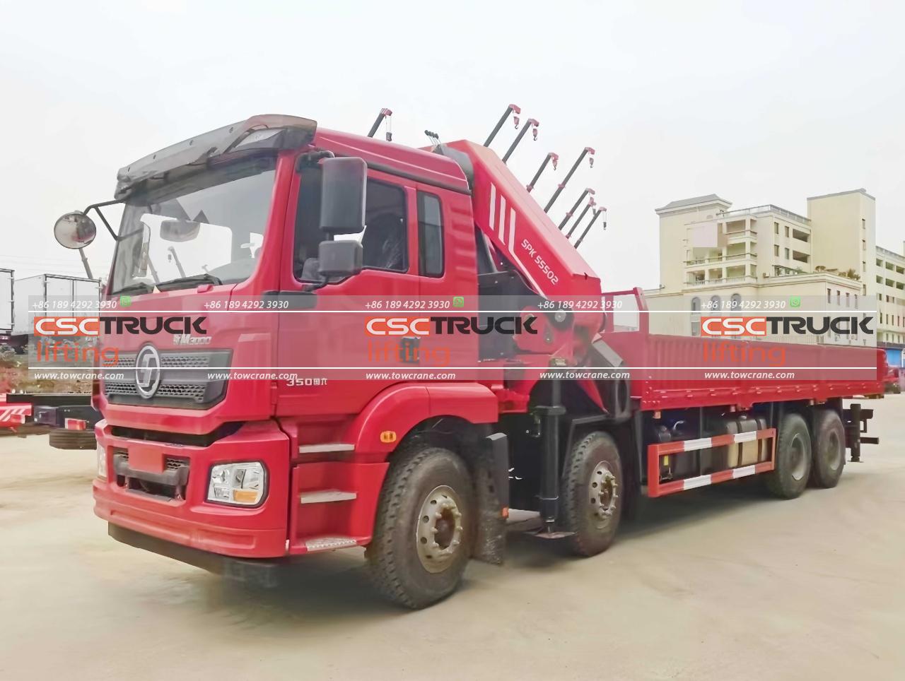 SHACMAN 20 Ton Knuckle Boom Crane SHACMAN 20 Ton Knuckle Boom Crane
