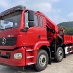 SHACMANountTon Knuckle Boom Cranes organized and classified maintenance is highly efficient SHACMAN 23 Ton Knuckle Boom Crane