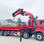 SHACMAN usaTon vinç bum nyje oil for small cranes SHACMAN 23 Ton Knuckle Boom Crane (2)