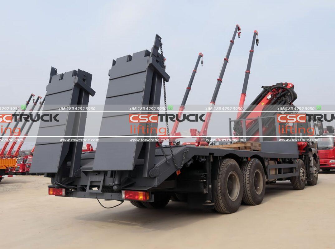 SHACMAN H3000 21 ቶን ክኑክል ቡም ክሬን (3)