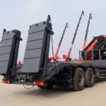 シャックマン H3000onalトンナックルブームクレーン Arm Truck-Mounted Cranes SHACMAN H3000 21 Ton Knuckle Boom Crane (3)