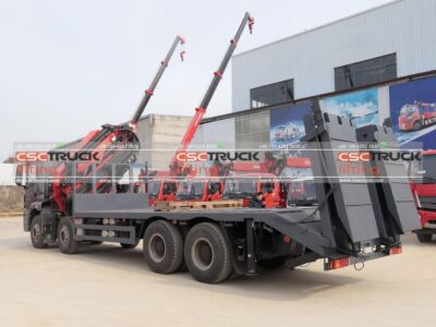SHACMAN H3000 21 Ton Knuckle Boom Crane (5)