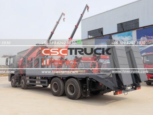 SHACMAN H3000 21 ቶን ክኑክል ቡም ክሬን (5)