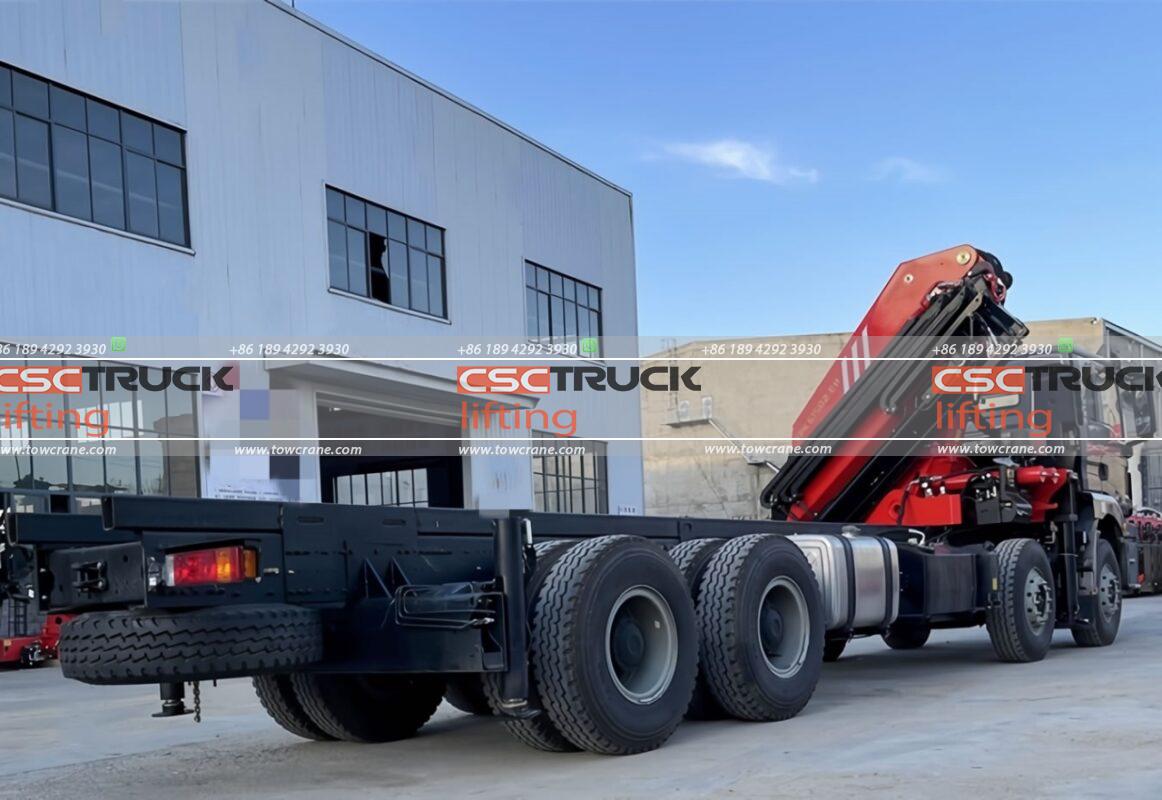 SHACMAN H3000 21 Тон рускавы бум крана (6)