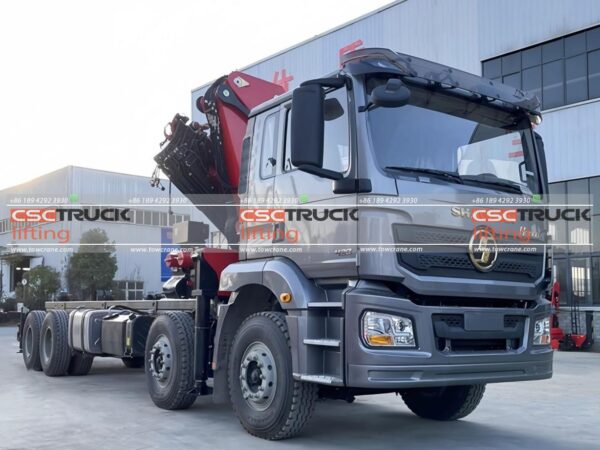 Shacman H3000 21 Ton Knuckle Boom Crane