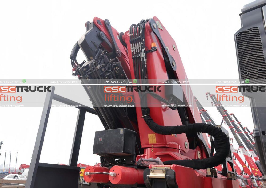 Shacman h3000 21 Ton Knuckle Boom Crane (8)