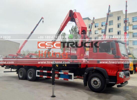SHACMAN M3000 15 טון קנוקל בום קריין (2)