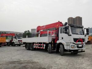 SHACMAN M3000 16 Ton Truck Telescopic Crane (3)