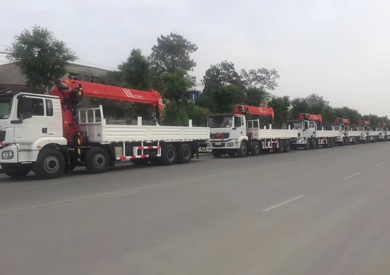 SHACMAN M3000 16 Ton Truck Telescopic Crane (8)