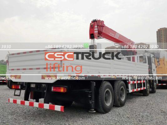 SHACMAN M3000 16 מנוף טלסקופי טון משאית (9)