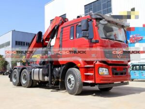 Shacman m3000 21 TON Knuckle Boom Crane (2)